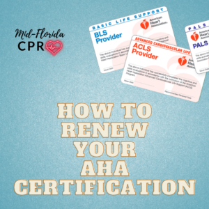 how to renew your aha certification